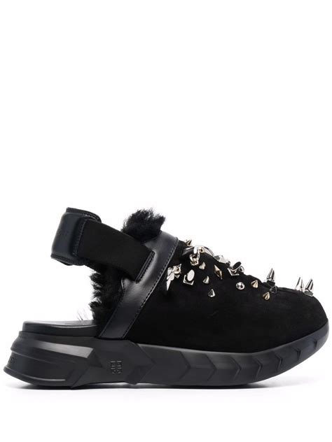 givenchy spiked slides|givenchy slides on sale.